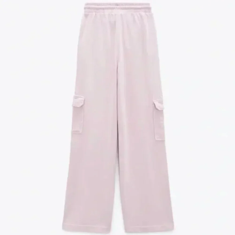Zara Washed Cargo Jogging Pants S - Picture 5 of 5